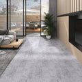 Vidaxl vloerplanken zelfklevend 5,02 m² 2 mm pvc cementgrijs