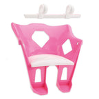 Cute baby poppenfietsstoel roze