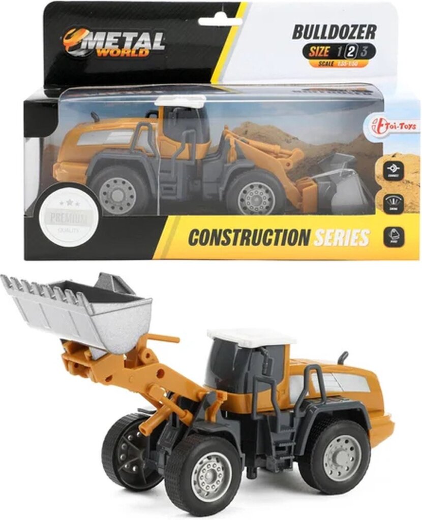 MetalWorld - MetalWorld bouwvoertuig -wiellader 1:55