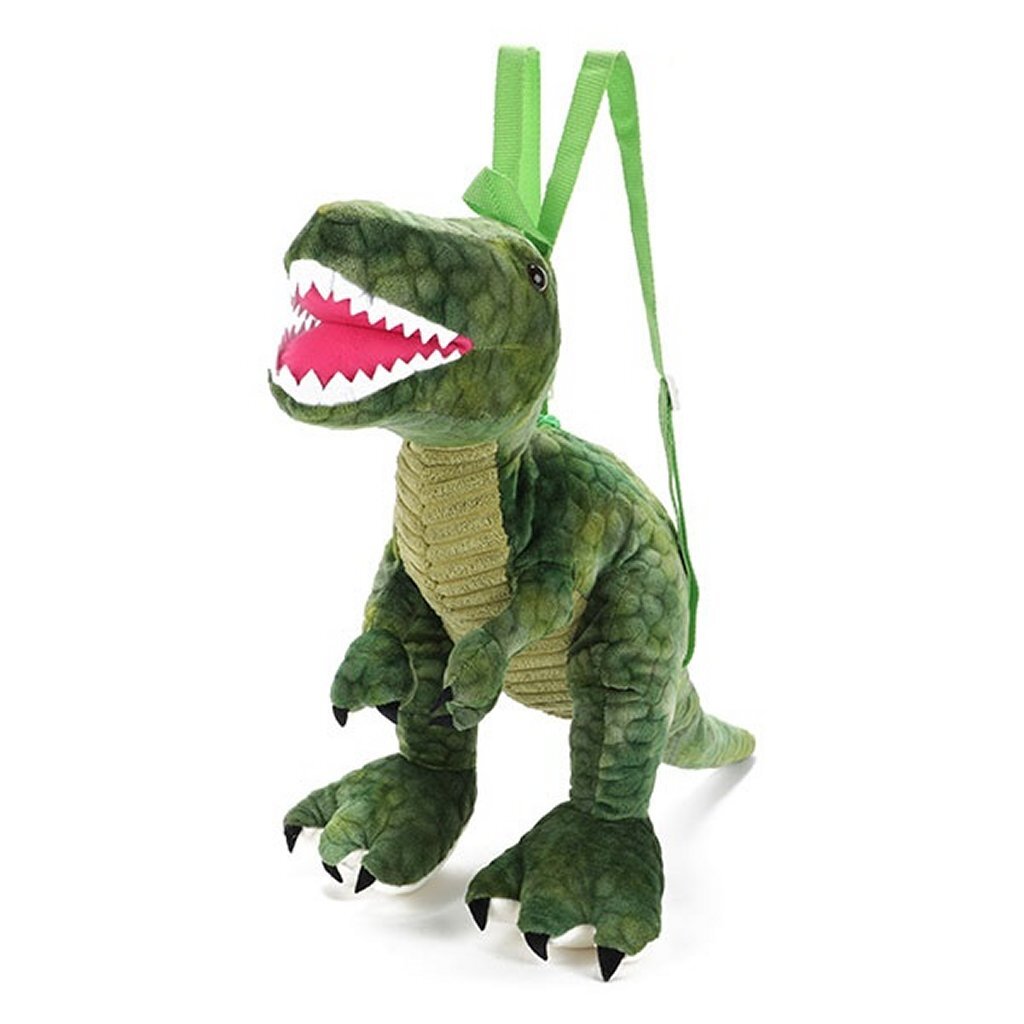 Toi-Toys - Toi-Toys Pluchen t-rex rugzak 50 cm