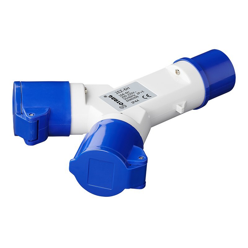 ProPlus - ProPlus cee 2-weg splitter 16 amp&egrave;re ip44 230 volt 3-polig