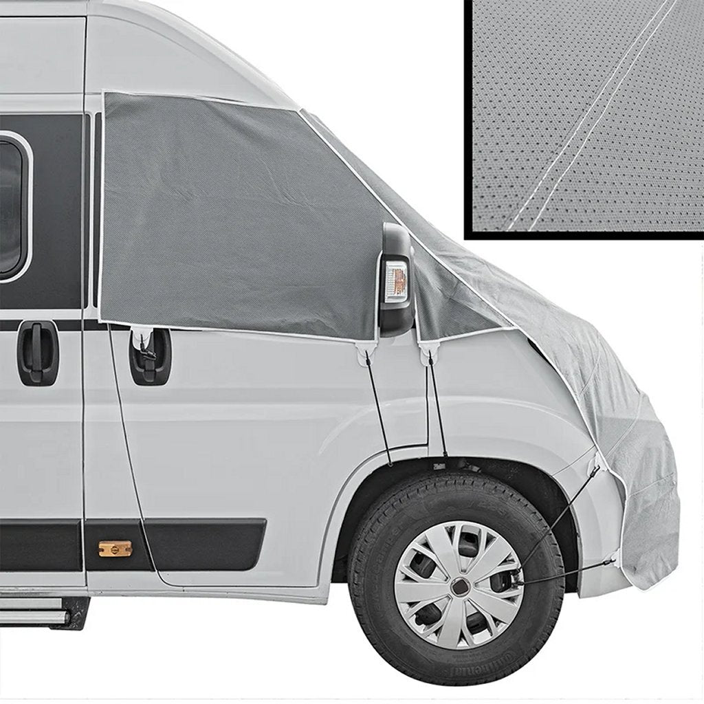 ProPlus - ProPlus raamafdekking nonwoven voor fiat ducato x250/x290 grijs
