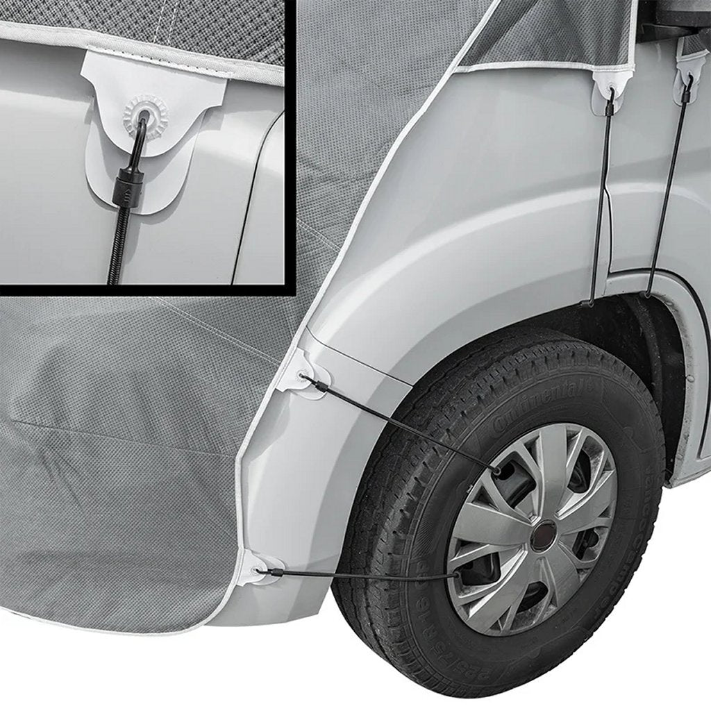 ProPlus - ProPlus raamafdekking nonwoven voor fiat ducato x250/x290 grijs