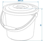 ProPlus - ProPlus emmer 9l met deksel
