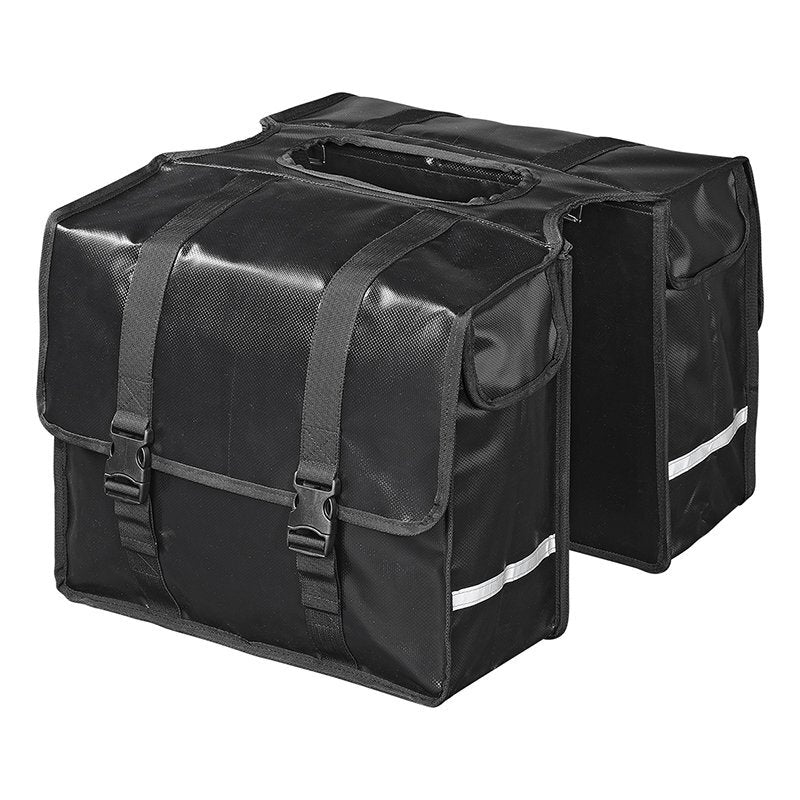 ProPlus - ProPlus fietstas dubbel 40l waterdicht zwart