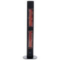 Sunred Sunred Patioverwarmer Diamond Dark 3000 W Rose Gold Carbon zwart