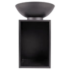 Redfire vuurschaal met barbecuegrill onyx met hoes 60 cm