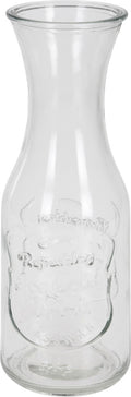Geen merk karaf 1l glas dia90 mm
