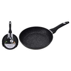 Excellent houseware koekenpan 24 cm gesmeed aluminium