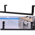 Basic - Basic Storage solutions deurhanger 36.5x6x8 cm rvs/zwart