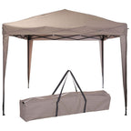 Progarden progarden partytent easy-up 300x300x245 cm taupe