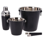 Ty excellent houseware barset rvs zwart 4-delig