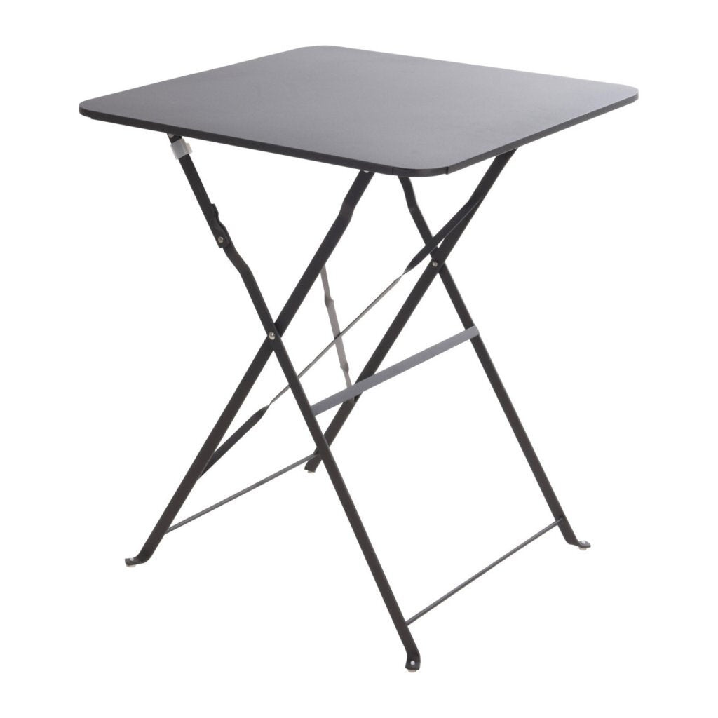 Excellent Houseware - Houseware klaptafel 60x60x71 cm antraciet