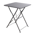 Excellent Houseware - Houseware klaptafel 60x60x71 cm antraciet