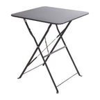 Excellent Houseware - Houseware klaptafel 60x60x71 cm antraciet