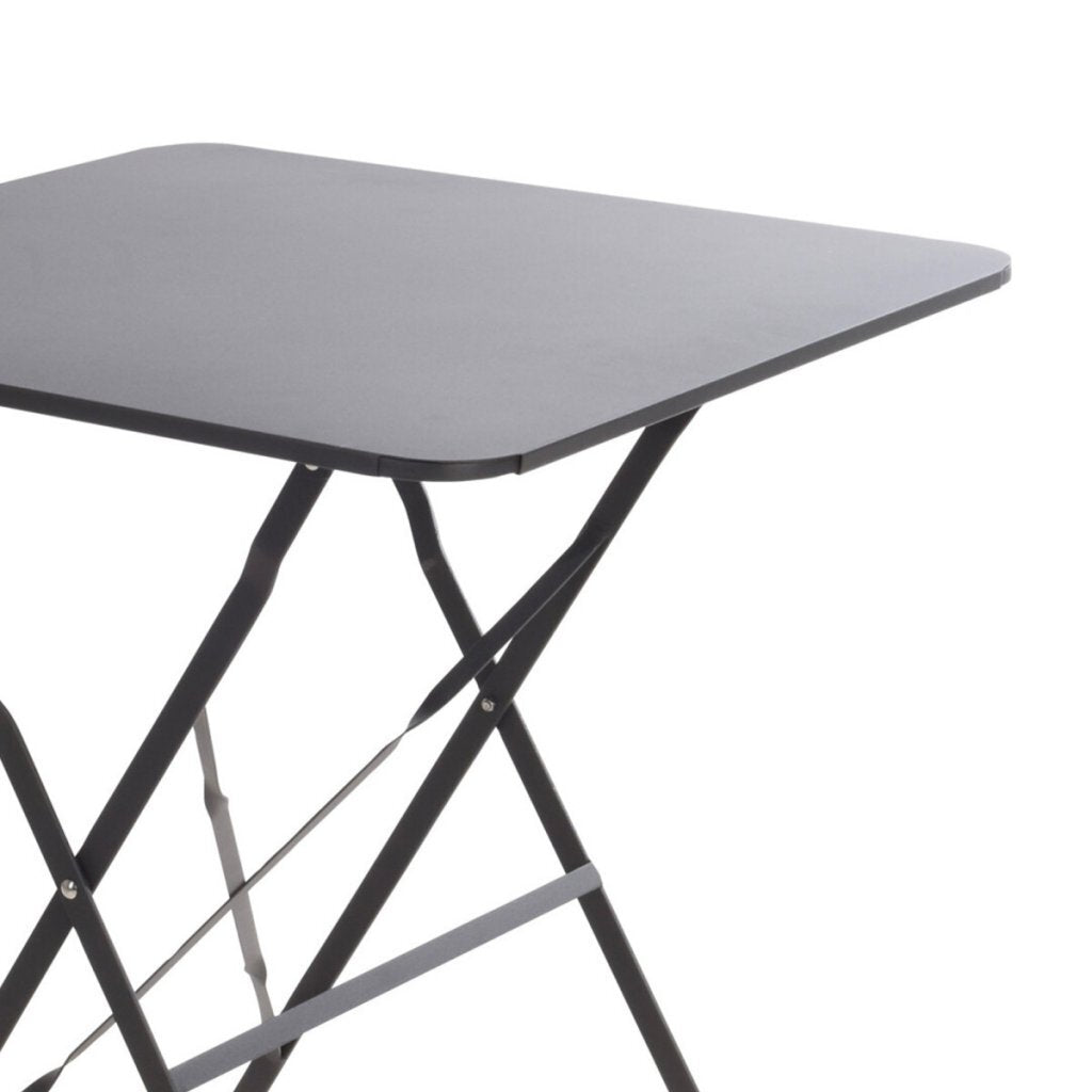 Excellent Houseware - Houseware klaptafel 60x60x71 cm antraciet