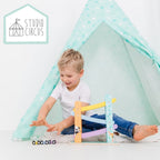 Studio Circus - Studio Circus houten autobaan + 3 auto's