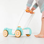 Studio Circus - Studio Circus houten loopwagen + houten blokken