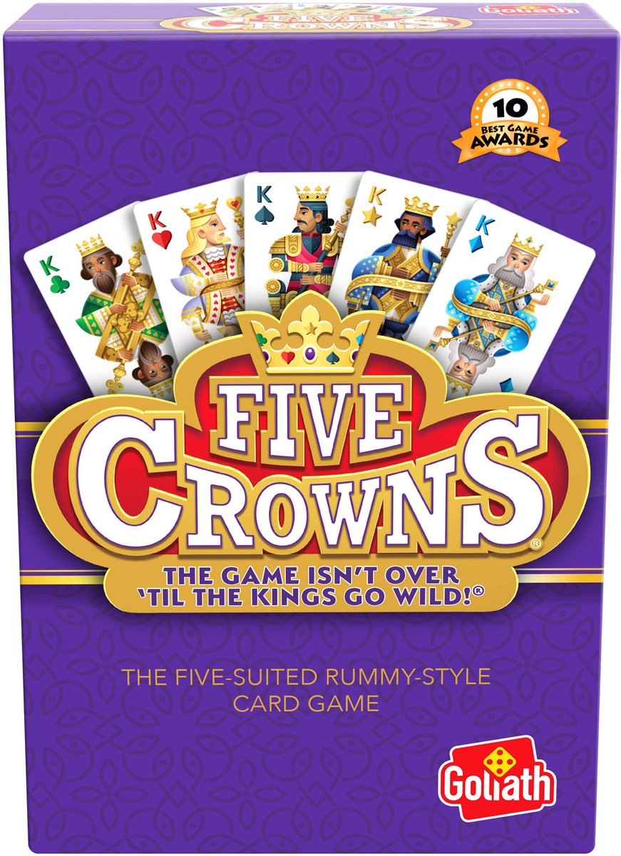 Goliath - Goliath five crowns - kaartspel - familiespel - strategiespel