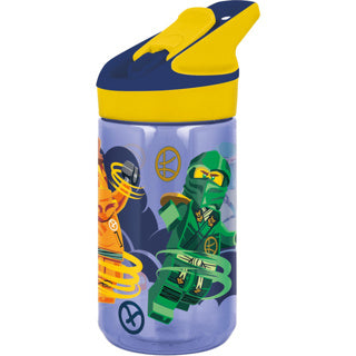 Lego - ninjago drinkfles 480 ml geel/paars