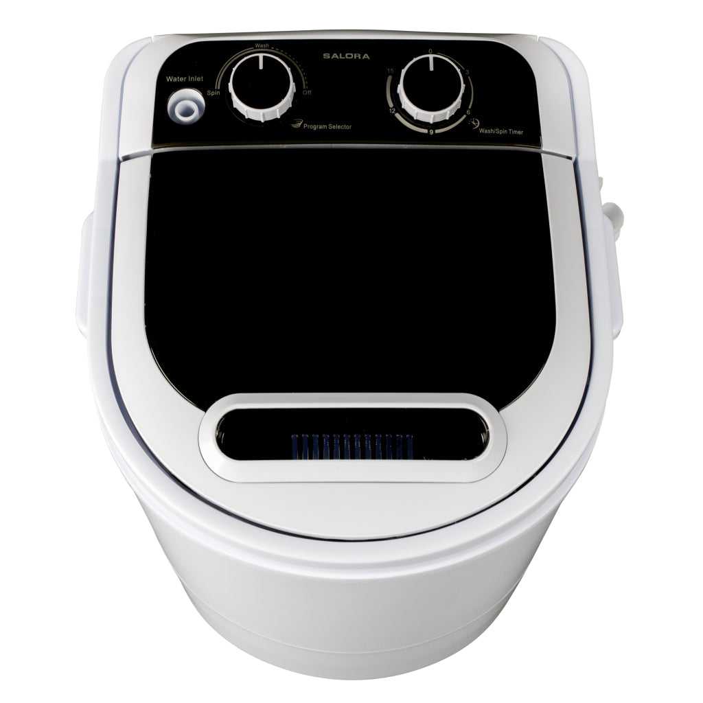 Salora wmr3350 compacte wasmachine wit zwart