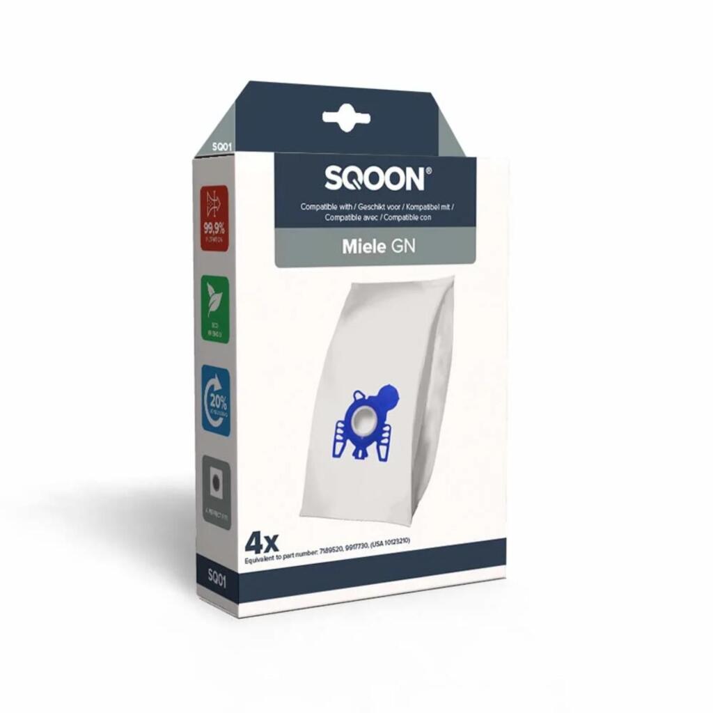 Overige Merken - Overige Merken Sqoon stofzuigerzakken voor miele gn 4 stuks