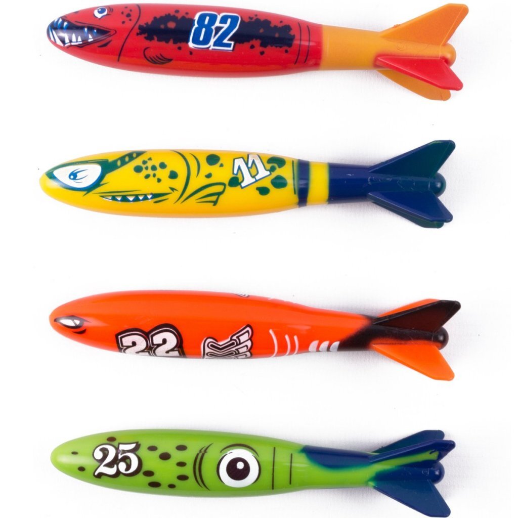 Benson - Benson duikspeelgoed torpedos 4 stuks