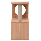 Vidaxl kattenkrabpaal met sisal krabmat 60 cm