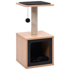 Vidaxl kattenkrabpaal met sisal krabmat 62 cm