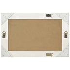 Vidaxl wandspiegel barok stijl 60x40 cm wit