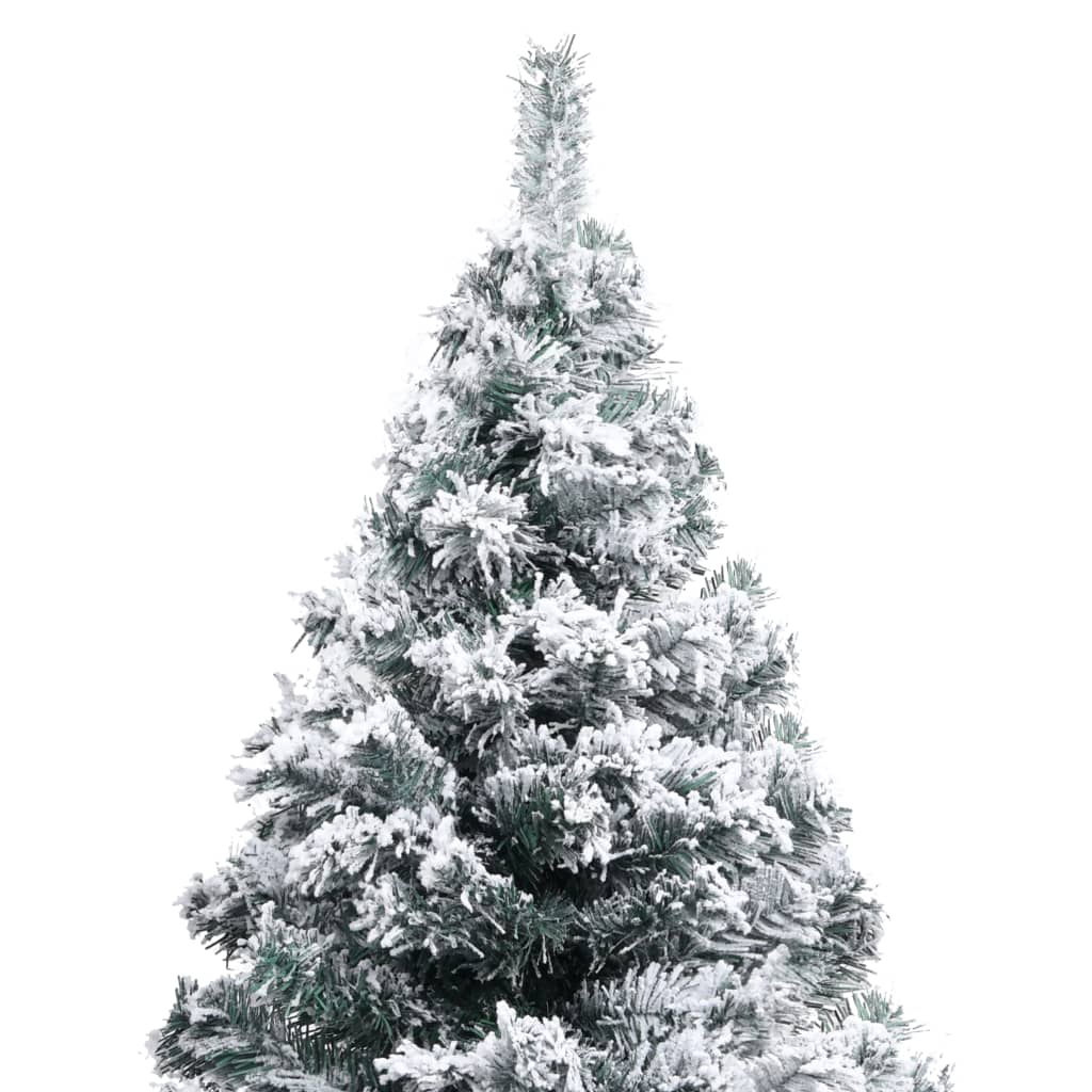 VidaXL Kunstkerstboom met sneeuw 150 cm groen