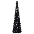 Vidaxl kunstkerstboom pop-up 150 cm pet zwart