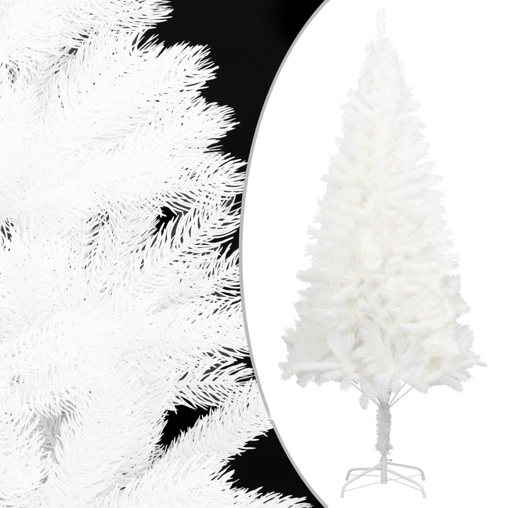 VidaXL Kunstkerstboom met levensechte naalden 150 cm wit