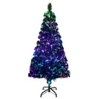 Vidaxl kunstkerstboom met standaard 150 cm glasvezel groen