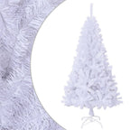 Vidaxl kunstkerstboom met dikke takken 150 cm pvc wit