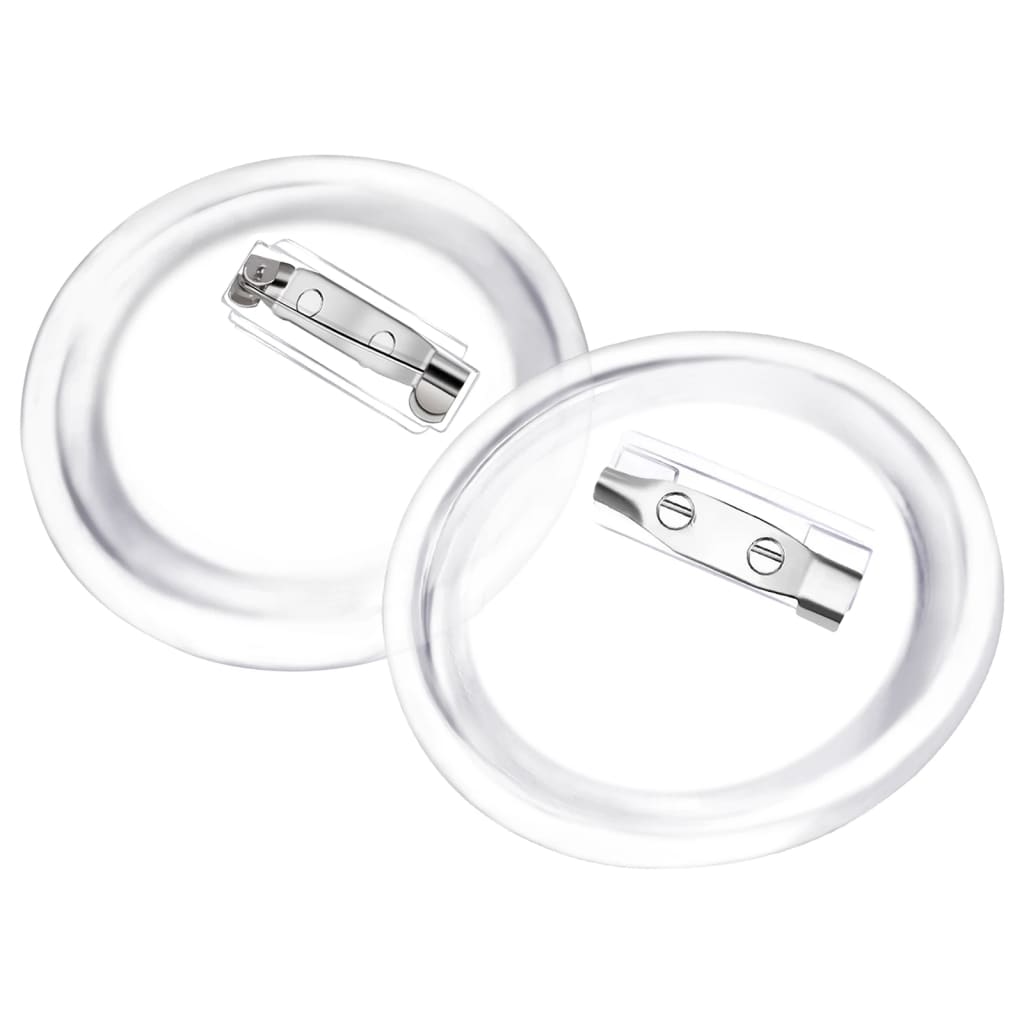 Vidaxl buttons met spelden 100 st 44 mm acryl