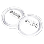 Vidaxl buttons met spelden 100 st 37 mm acryl