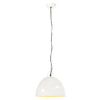Vidaxl hanglamp industrieel vintage rond 25 w e27 31 cm wit