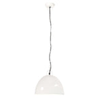 Vidaxl hanglamp industrieel vintage rond 25 w e27 31 cm wit