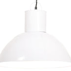 VidaXL Hanglamp rond 25 W E27 48 cm wit
