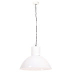 VidaXL Hanglamp rond 25 W E27 48 cm wit