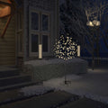 Vidaxl kerstboom 120 led's warmwit licht kersenbloesem 150 cm