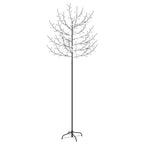 VidaXL Kerstboom 220 LED's koudwit licht kersenbloesem 220 cm