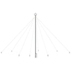 Vidaxl kerstboomverlichting waterval binnen buiten 576 led's 3,6 m