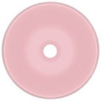 Vidaxl wastafel rond 40x15 cm keramiek matroze