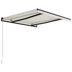 Vidaxl luifel handmatig uittrekbaar 300x250 cm crème