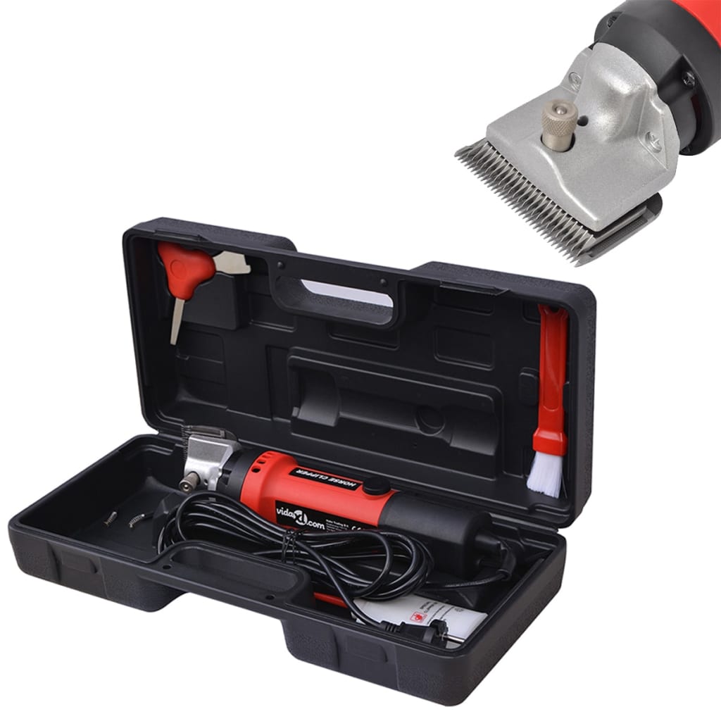 Vidaxl 6-delige paardentondeuseset 550 w