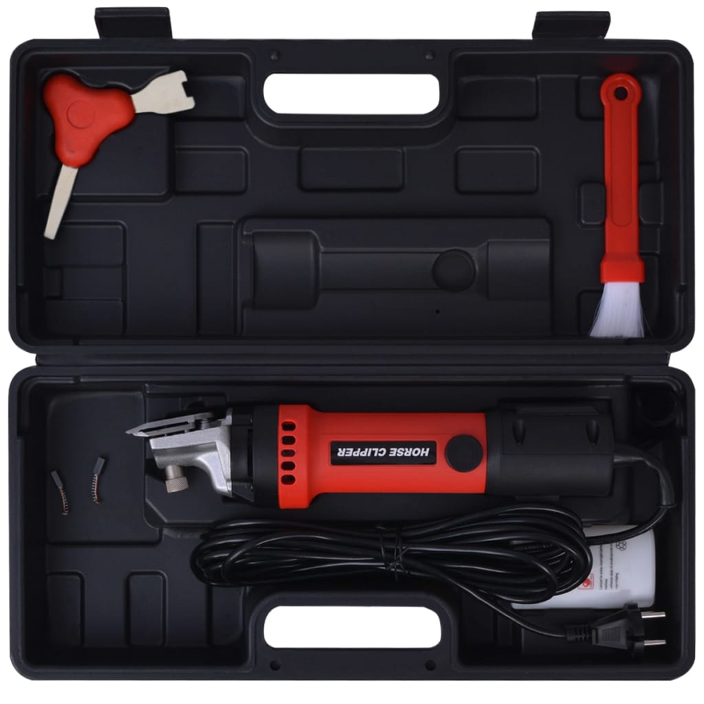 Vidaxl 6-delige paardentondeuseset 550 w