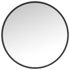 Vidaxl wandspiegel 50 cm zwart