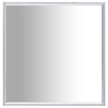 VidaXL Spiegel 40x40 cm zilverkleurig